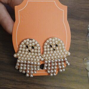 BOO EARRINGS GHOST